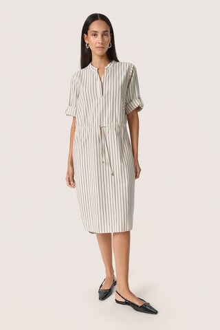 SOAKED IN LUXURY Kleid 'SLAnvitte Zaya' in Beige
