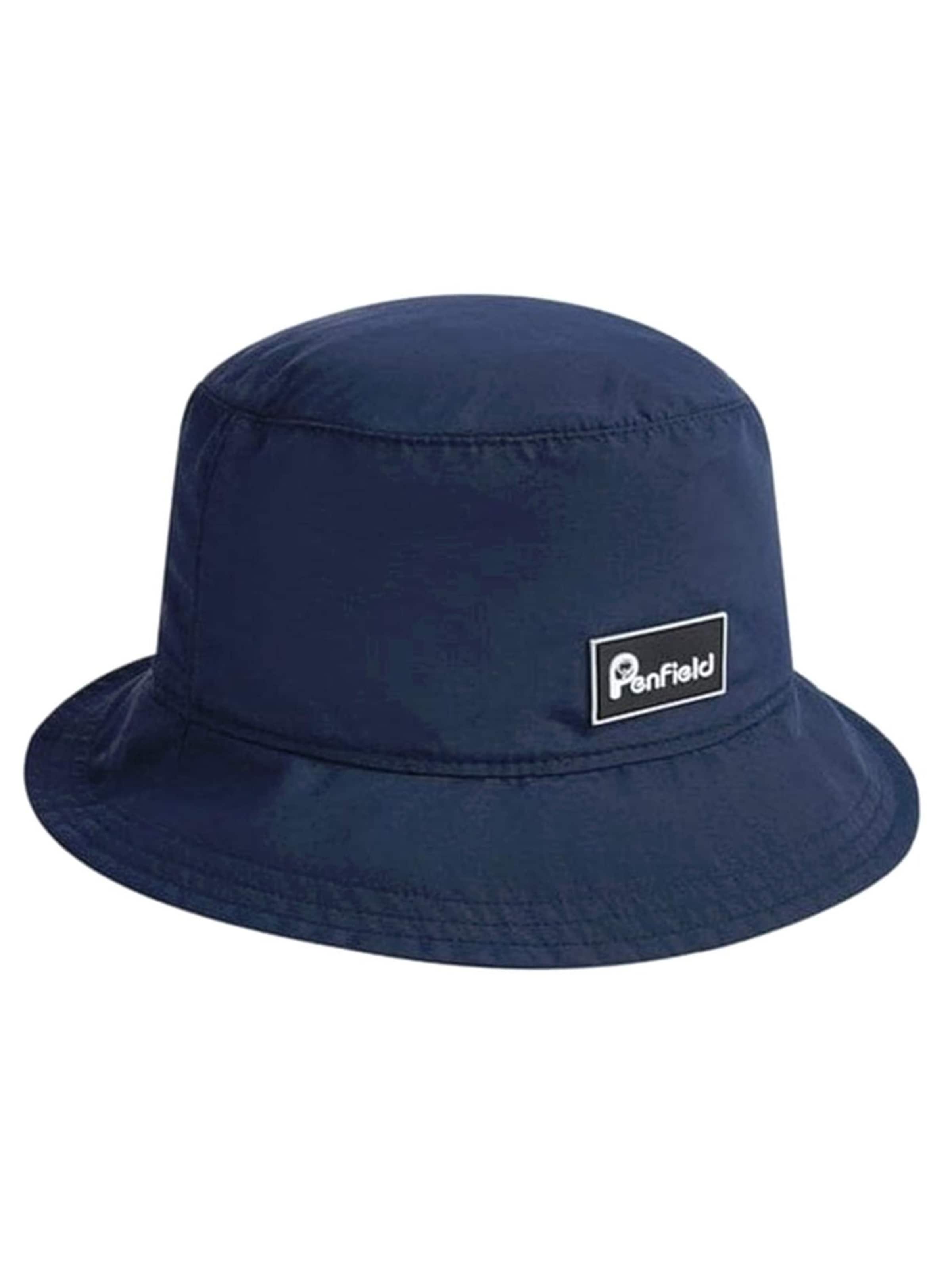 Chapeaux 'Bear Reverse Bucket H Navy Blazer' PENFIELD en bleu : devant