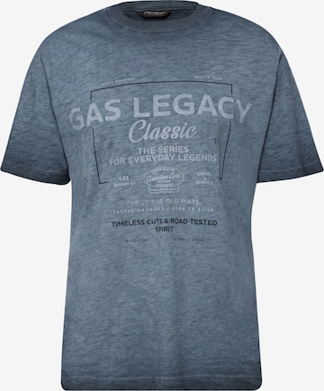 Street One MEN T-Shirt in Blau: Vorderseite