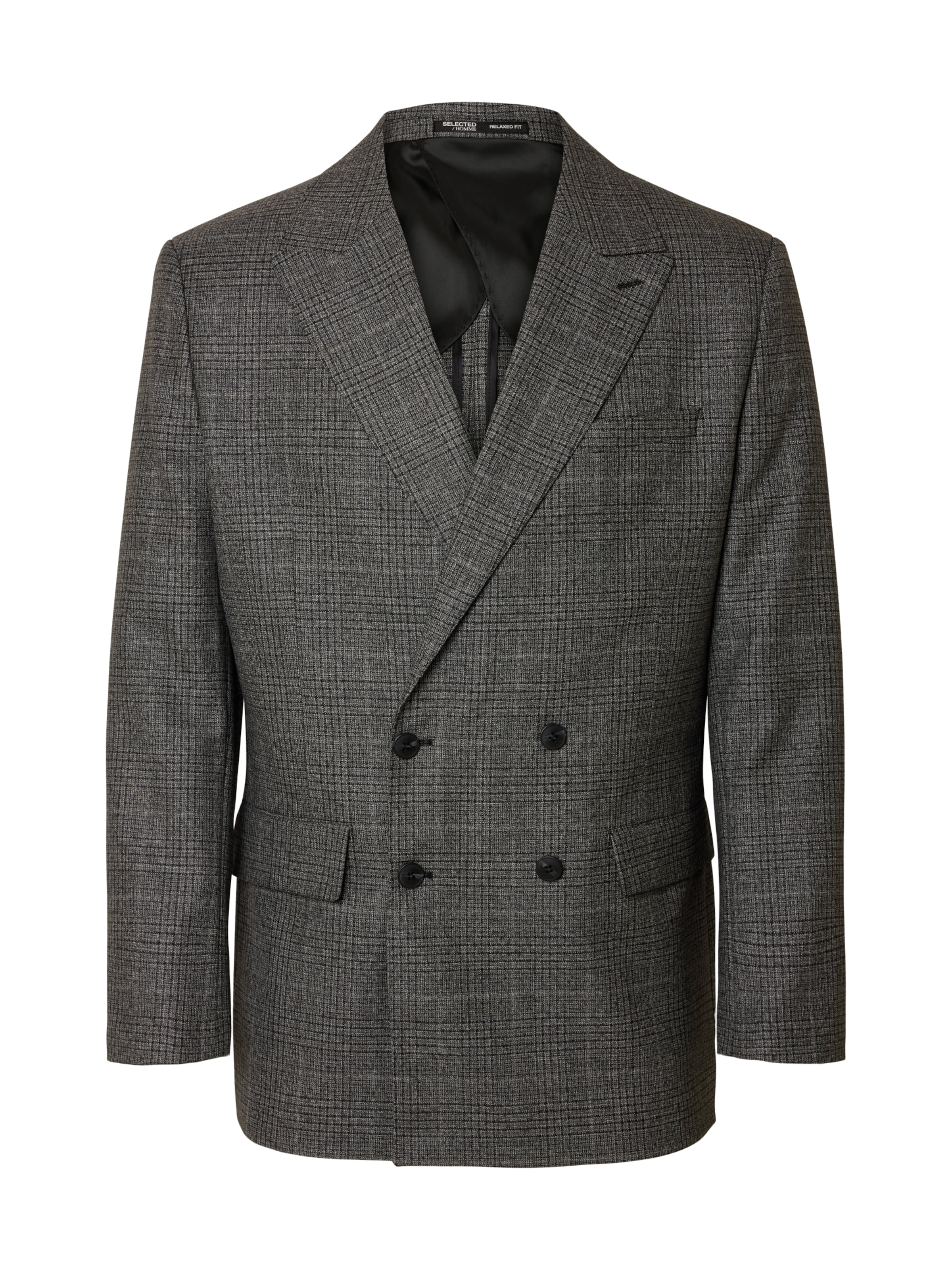 SELECTED Regular fit Suit Jacket in Grey: front
