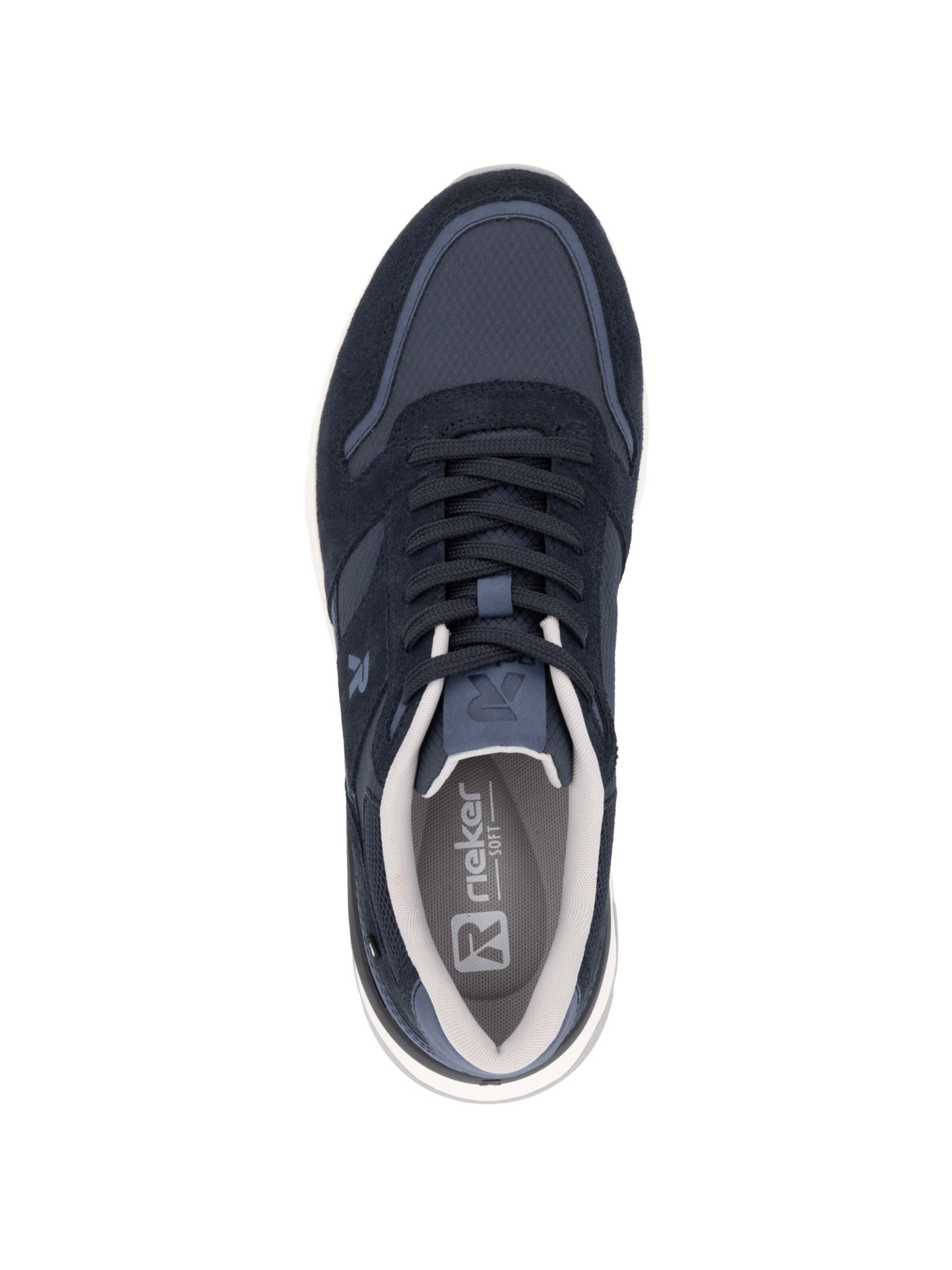 Baskets basses Rieker en bleu