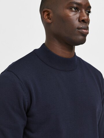 SELECTED Sweater 'Robert' in Blue