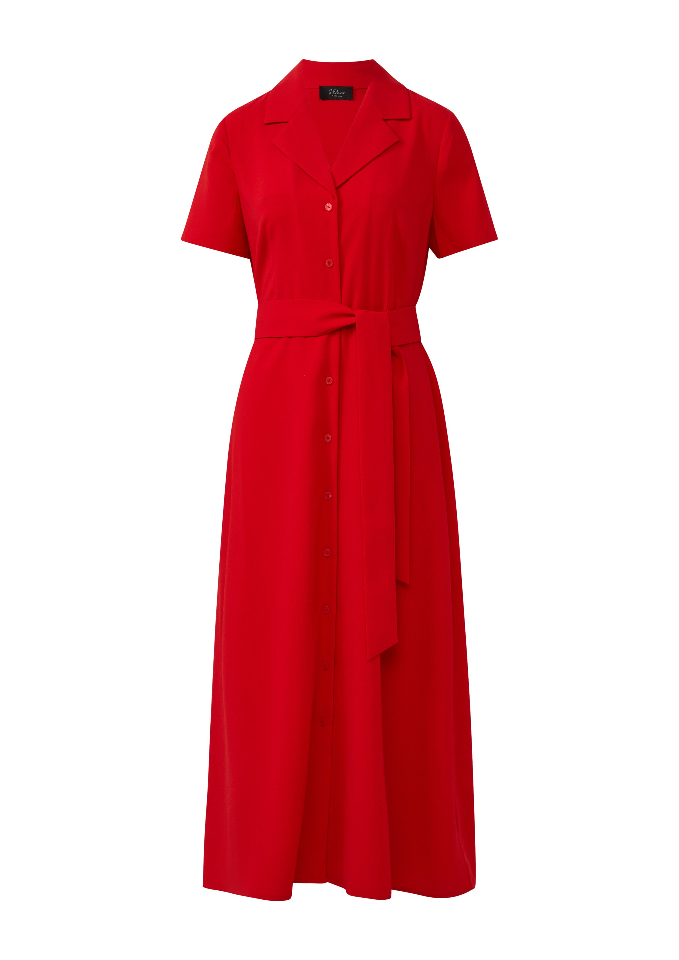 s.Oliver BLACK LABEL Kleid in Rot: Vorderseite