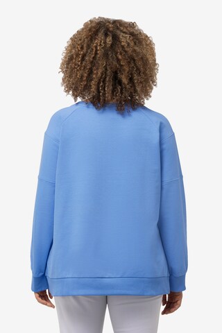 Ulla Popken Sweatshirt in Blau