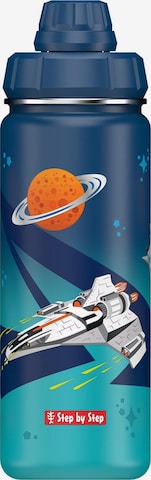 STEP BY STEP Trinkflasche in Blau: Vorderseite