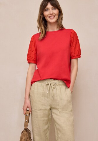 Street One Studio Shirt in Red: front