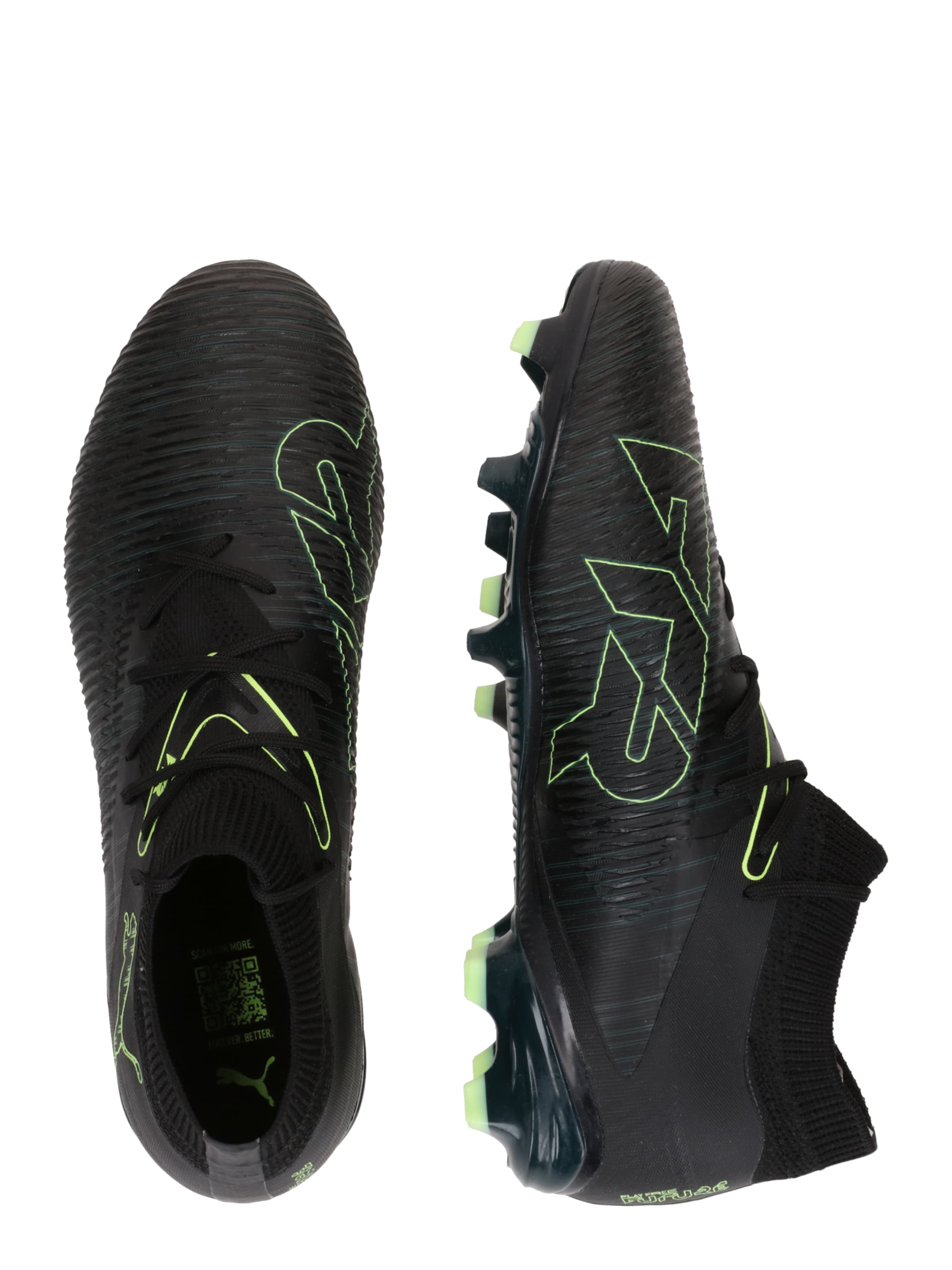 PUMA Παπούτσι ποδοσφαίρου 'Future 8 Match' σε μαύρο