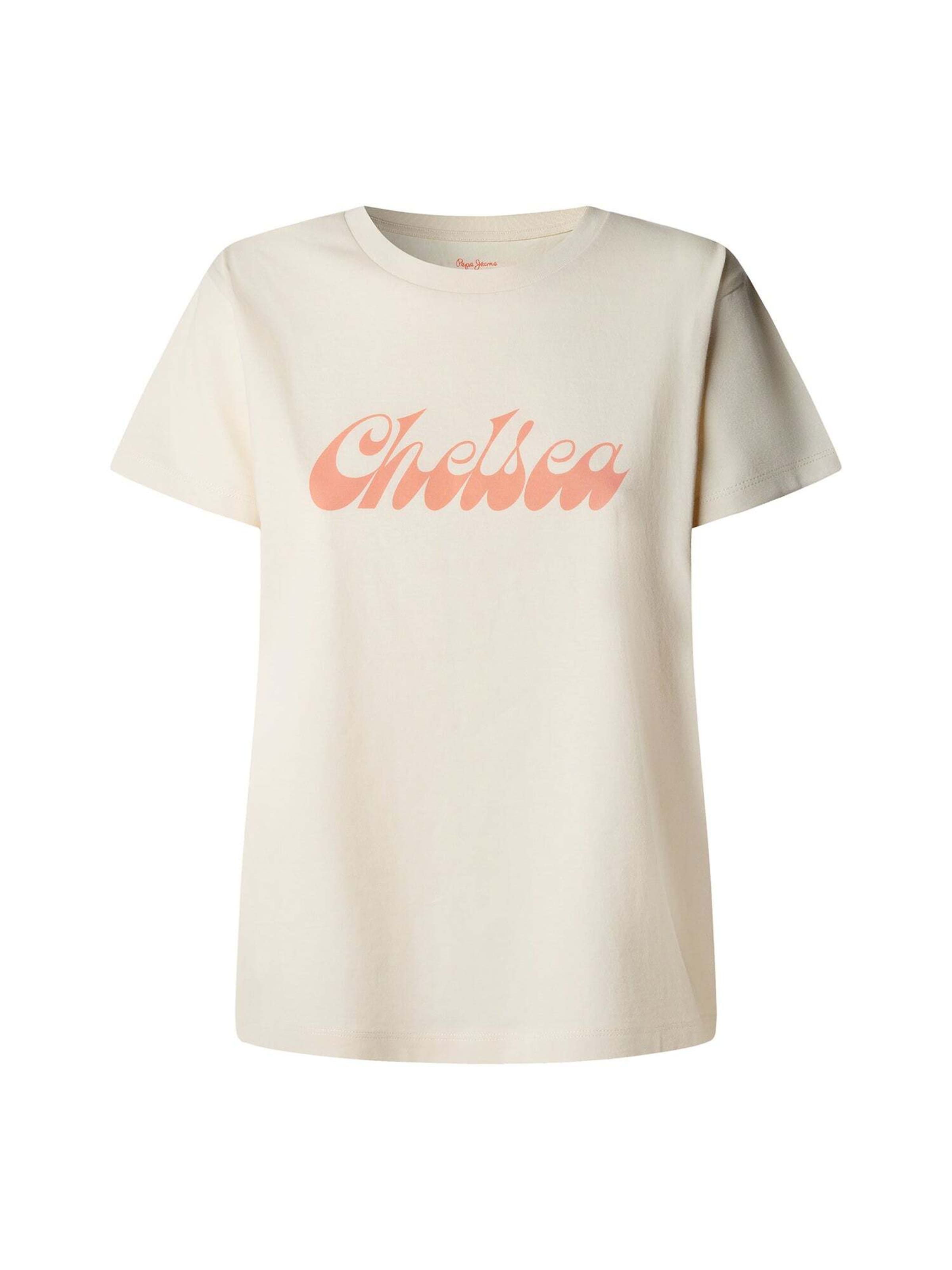 T-shirt ' BANA ' Pepe Jeans en blanc : devant