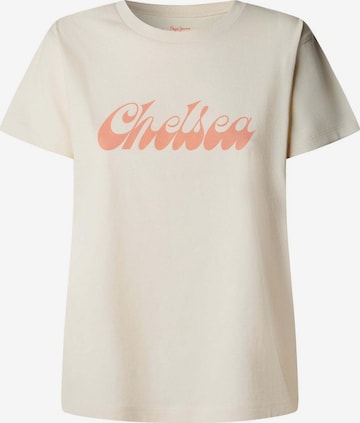 Maglietta ' BANA ' di Pepe Jeans in bianco: frontale