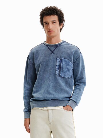 Desigual Sweatshirt 'Alysum' in Blue: front