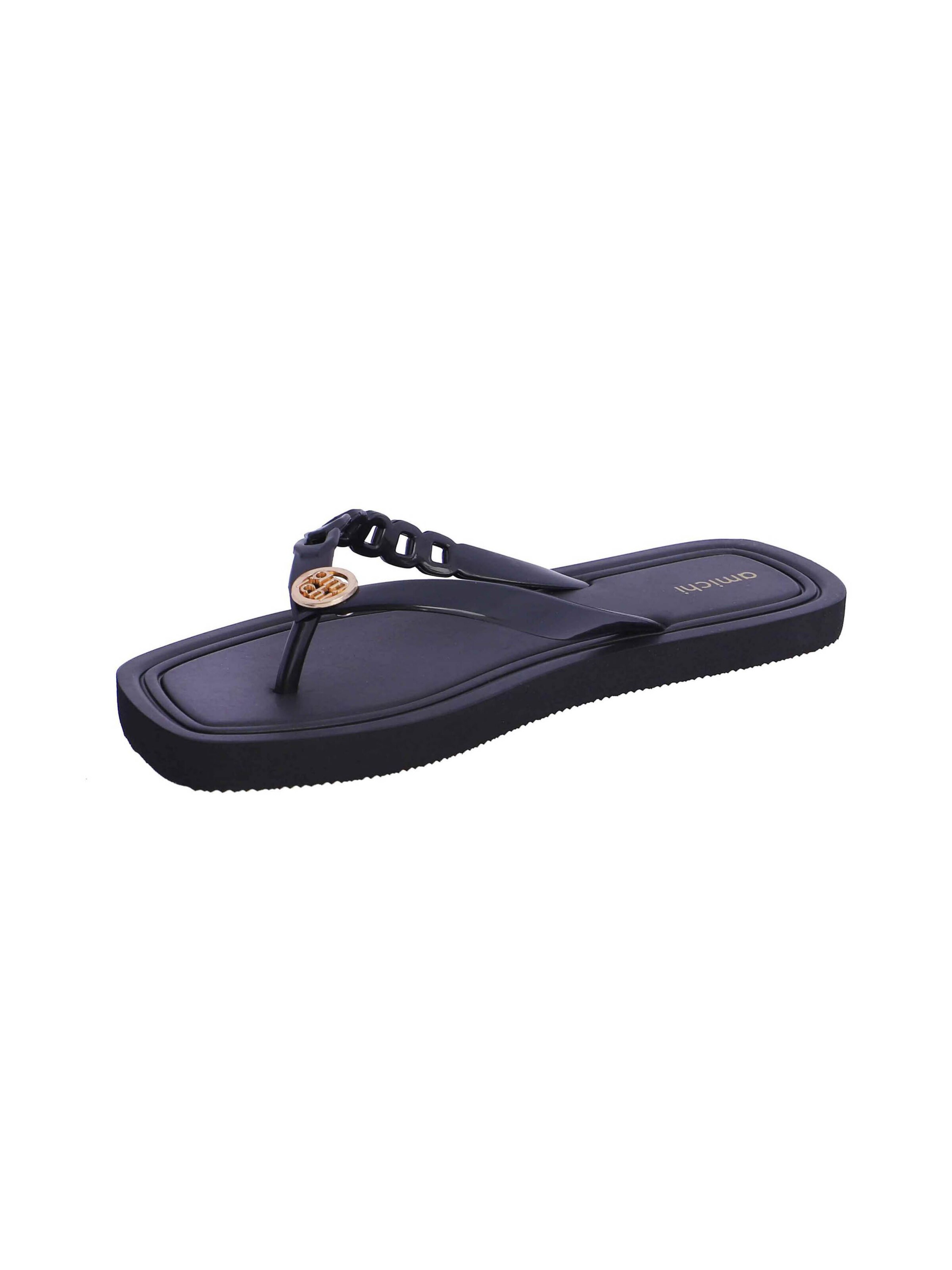 Amichi - Sandalias de dedo 'Chanclas de agua de dedo para mujer Erica de pvc y goma eva' en negro