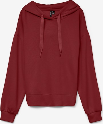 VERO MODA Sweatshirt 'VMHali' i rød: forside
