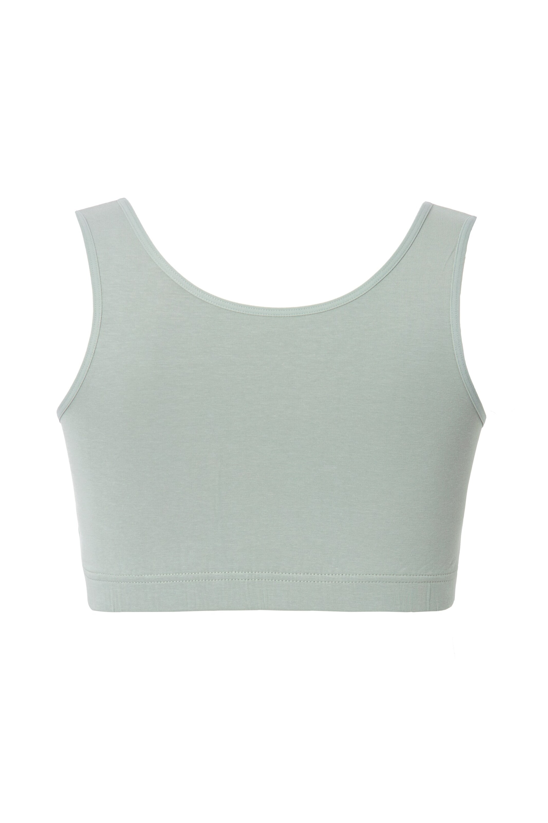 Ulla Popken Bralette Bra in Green