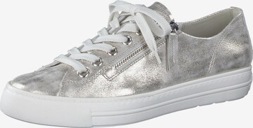 Paul Green Sneakers laag in Zilver: voorkant