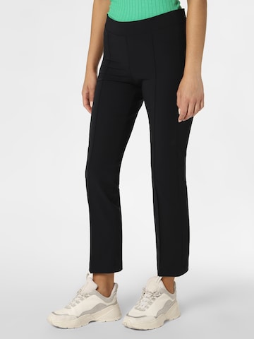 Cambio Pleat-Front Pants 'Ranee' in Blue: front