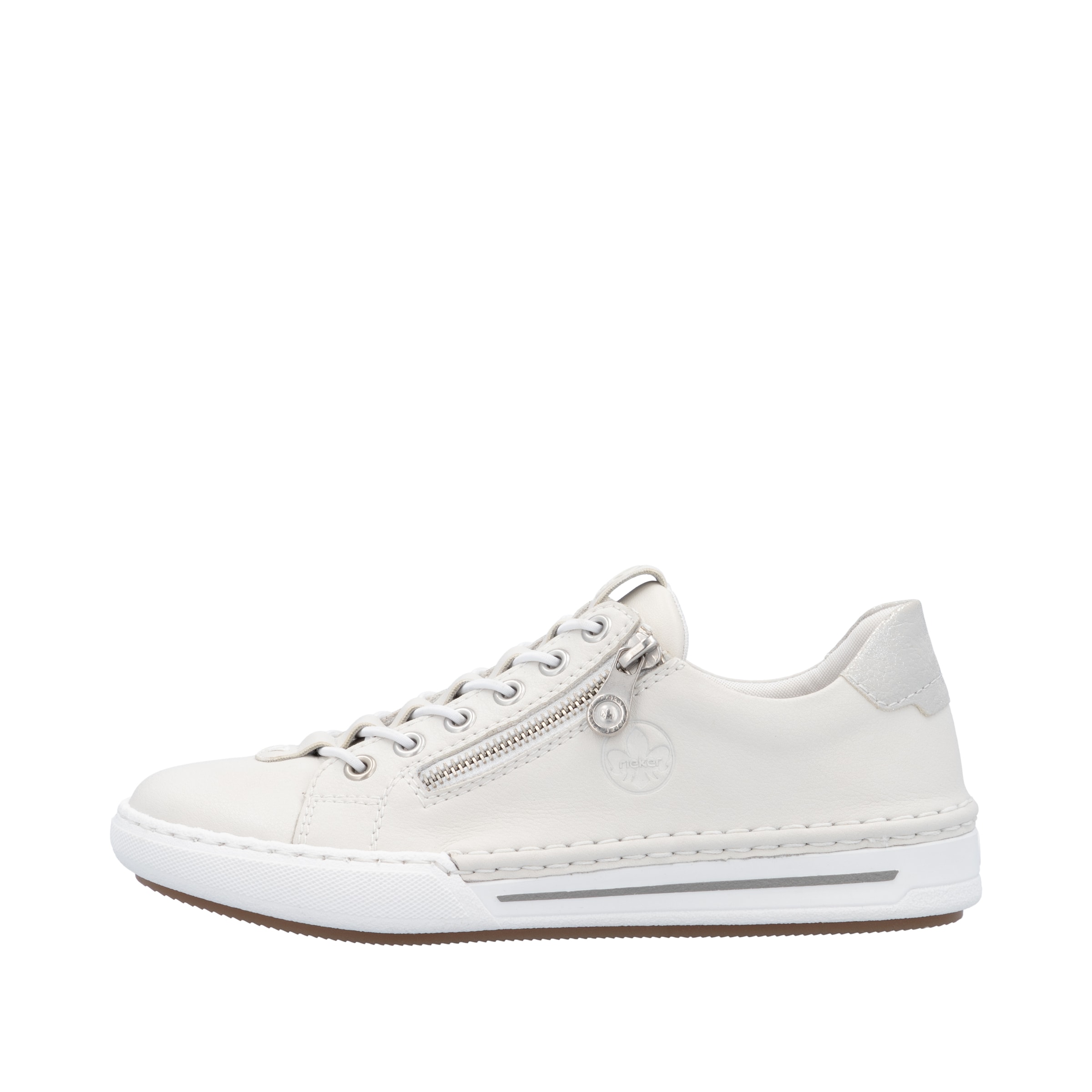 Sneaker bassa di Rieker in bianco
