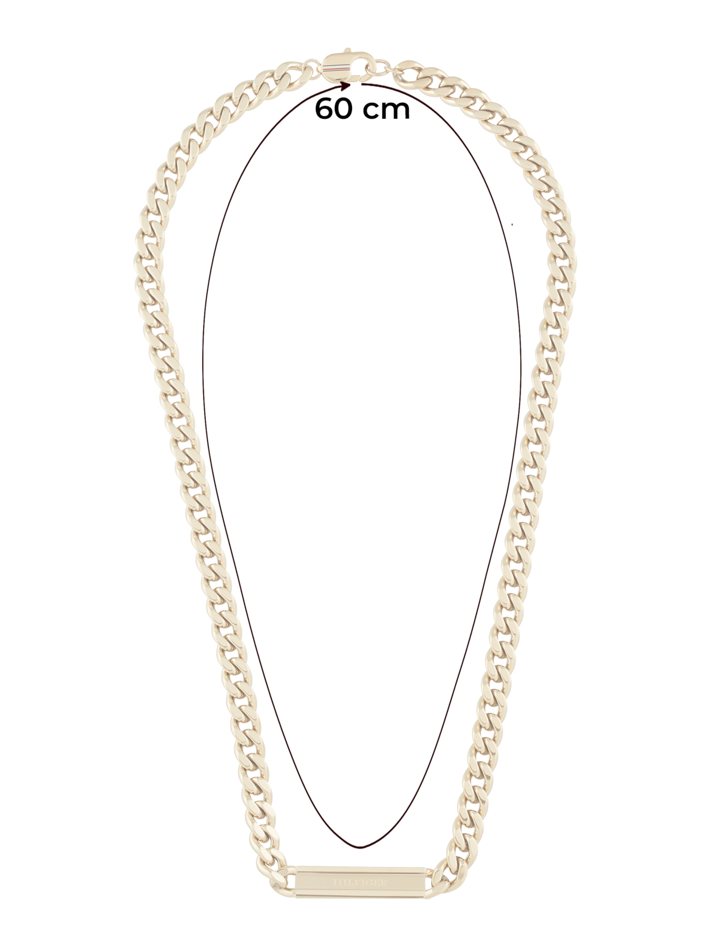 Chaîne 'CLASH' TOMMY HILFIGER en or