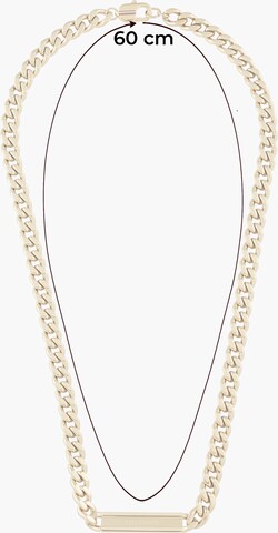 TOMMY HILFIGER Ketting 'CLASH' in Goud