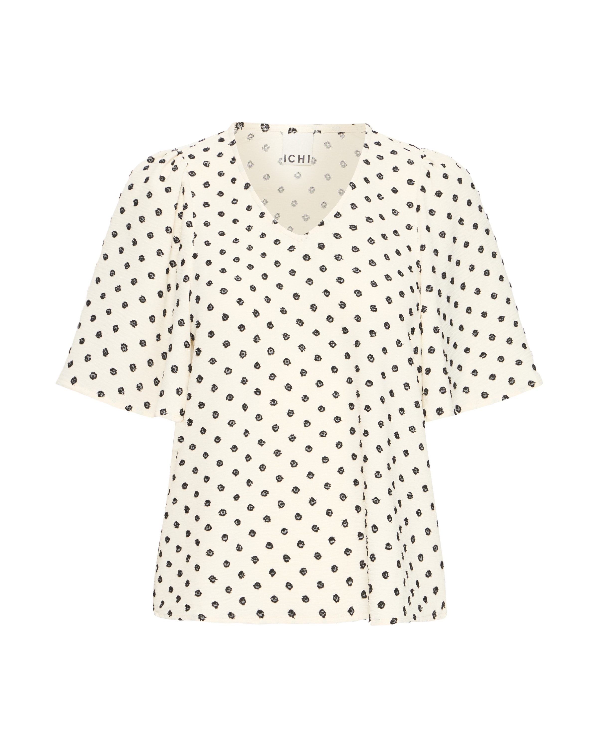 ICHI Bluse 'ZABBY' in Weiß: Vorderseite