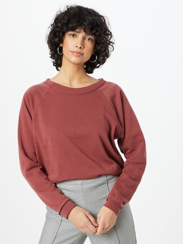 ABOUT YOUSweater majica 'Lola' - crvena boja: prednji dio