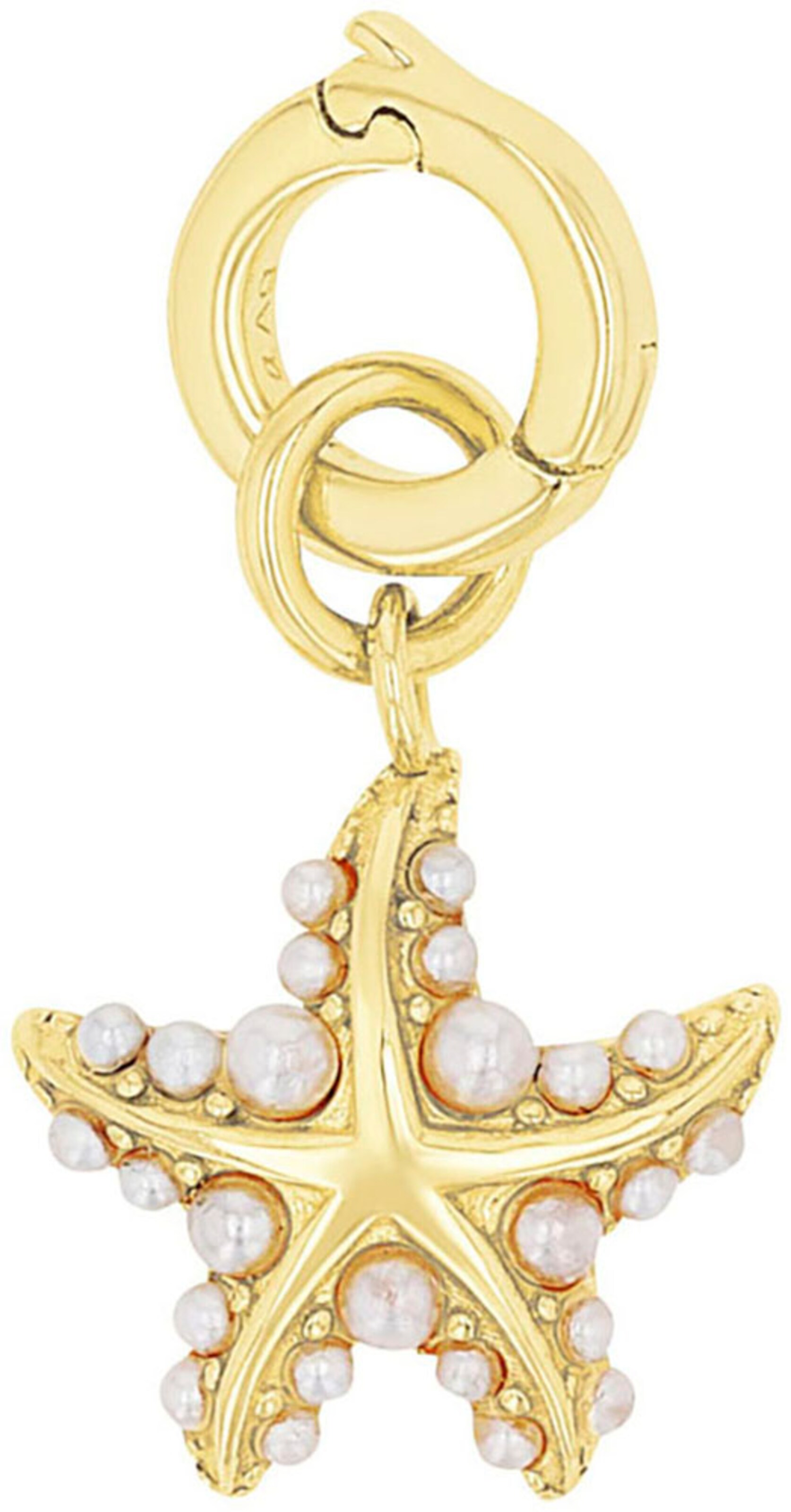 AMOR Anhänger in Gold: Vorderseite