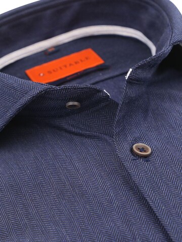 Suitable Regular fit Overhemd in Blauw