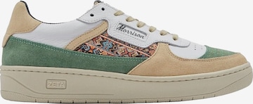 Baskets basses 'Zeta' Morrison en vert : devant
