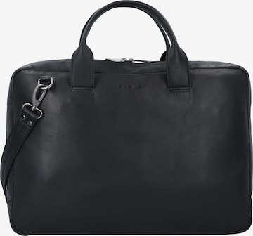 Borsa portadocumenti di Plevier in nero: frontale