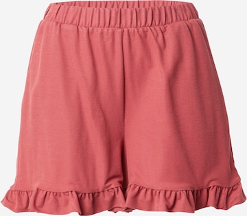 VERO MODALoosefit Hlače 'VMANINA' - crvena boja: prednji dio