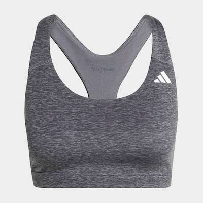 ADIDAS PERFORMANCE Sport-BH in XXXL-4XL in graumeliert, Produktansicht