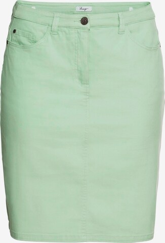 SHEEGO Skirt in Green: front