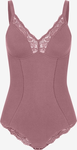Erlich Textil Body 'Eleonora' in Pink: Vorderseite