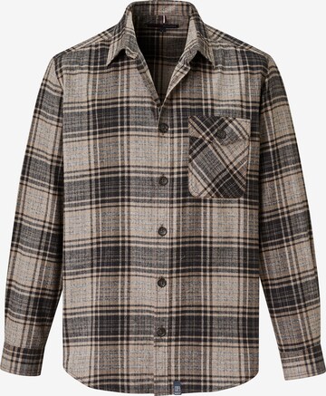 PADDOCKS Regular fit Button Up Shirt in Beige: front