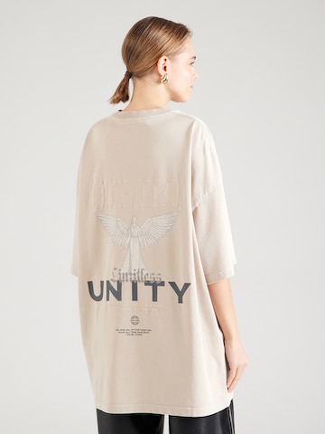 Karo Kauer Μπλουζάκι 'Unity' σε γκρι: μπροστά