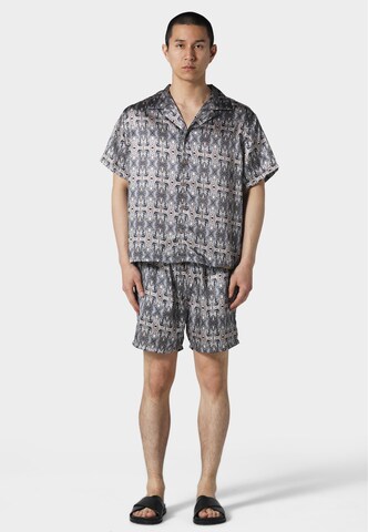 Fit confort Chemise 'COCKPIT CUBAN' Pas De Monaco en gris