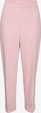 InWear - Loosefit Pantalón de pinzas 'Naxa' en rosa: frente