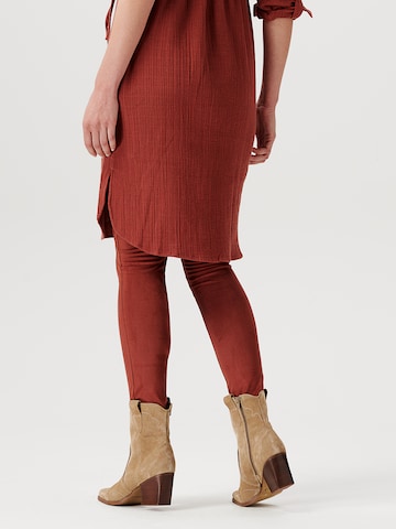 Skinny Leggings 'Panama' Noppies en marron