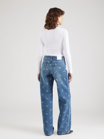 Lala Berlin Wide Leg Jeans 'Paola' in Blau