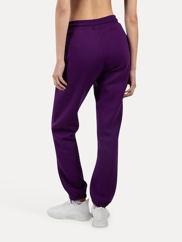 Effilé Pantalon Smilodox en violet