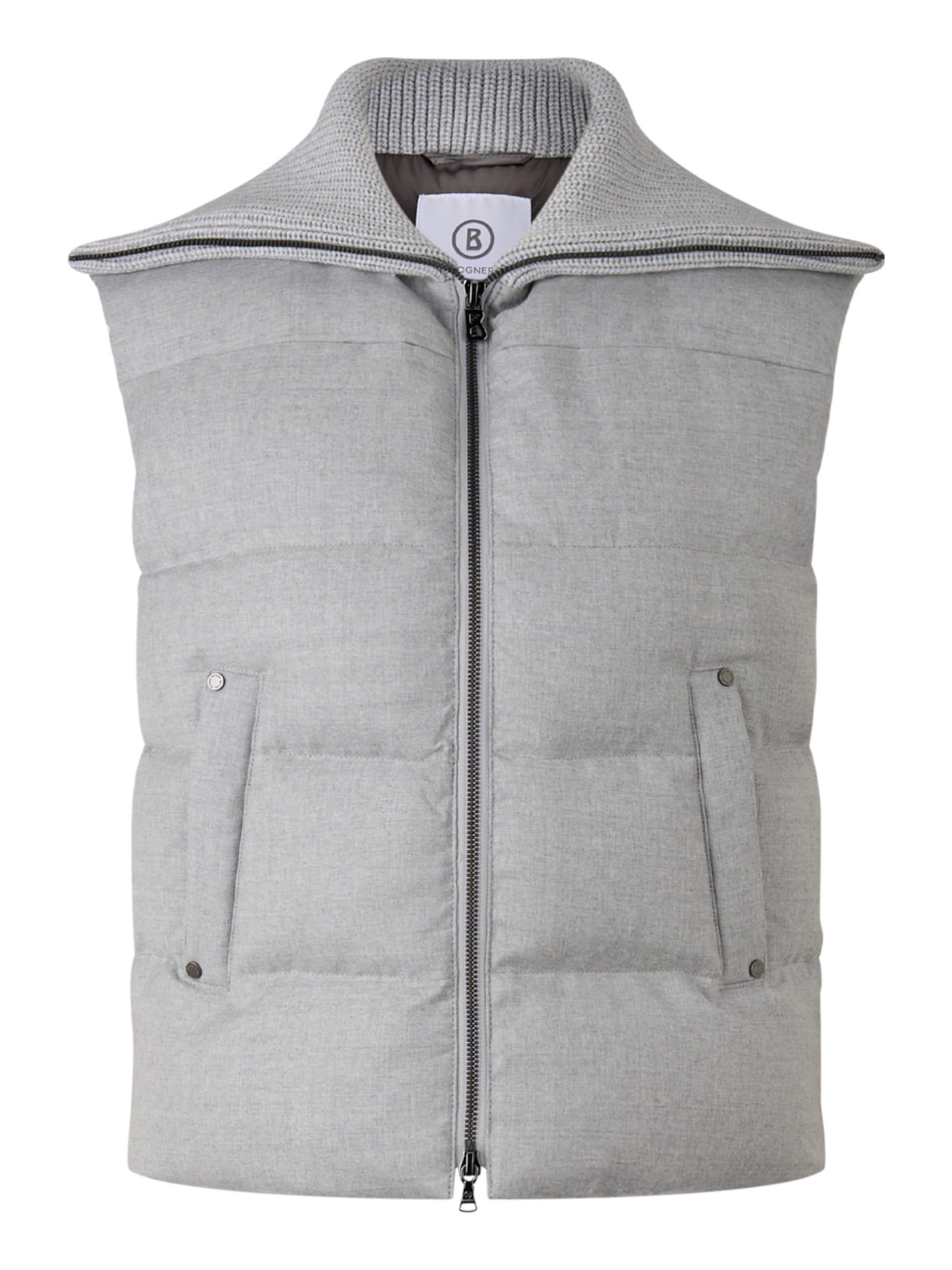 BOGNER Weste 'Eloise' in Grau: Vorderseite