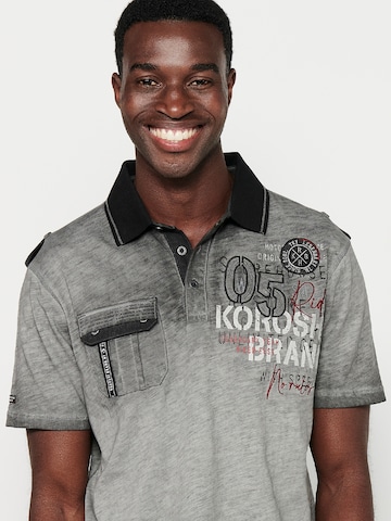 KOROSHI - Camisa em cinzento