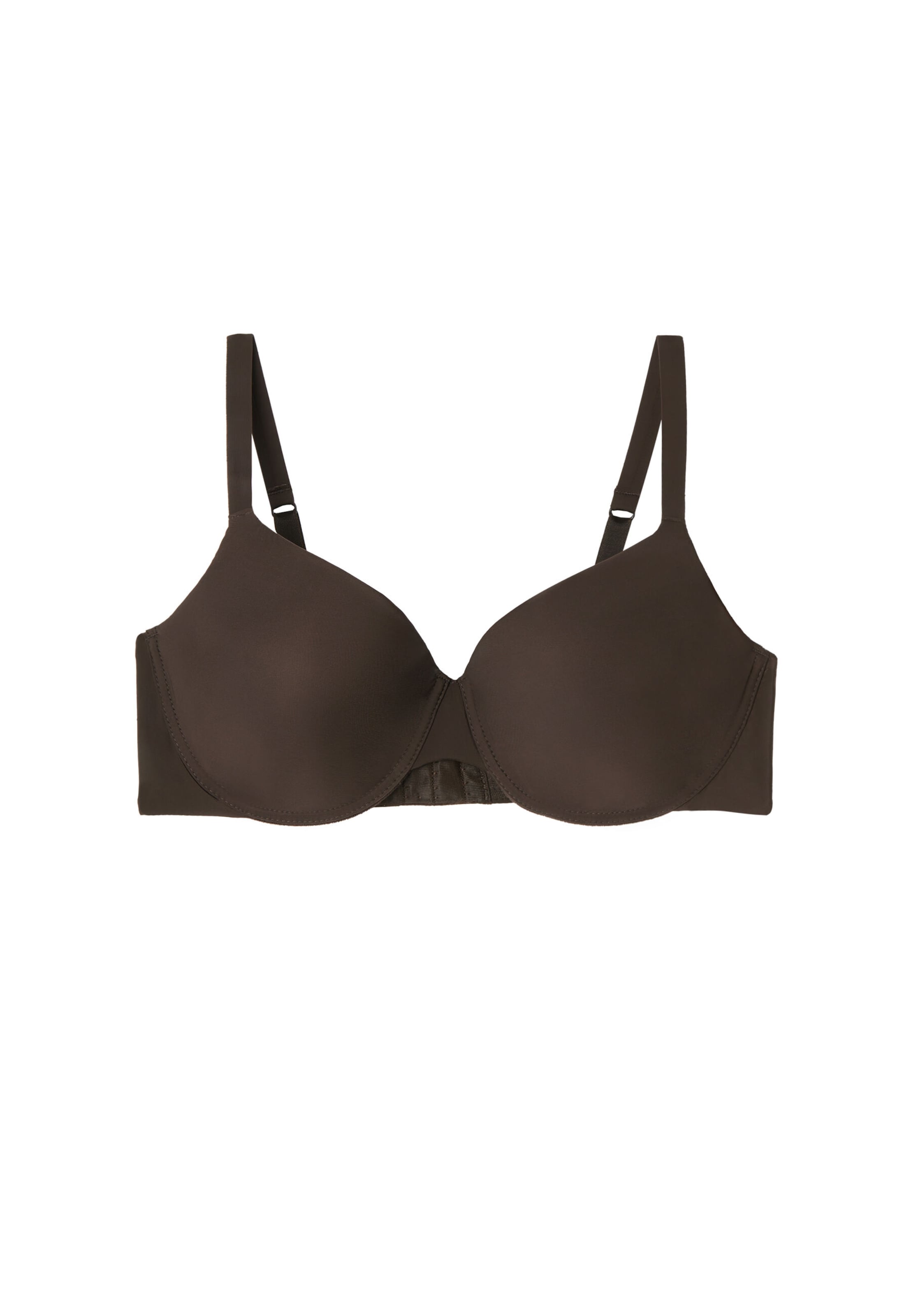INTIMISSIMI Balconette Bra in Brown: front