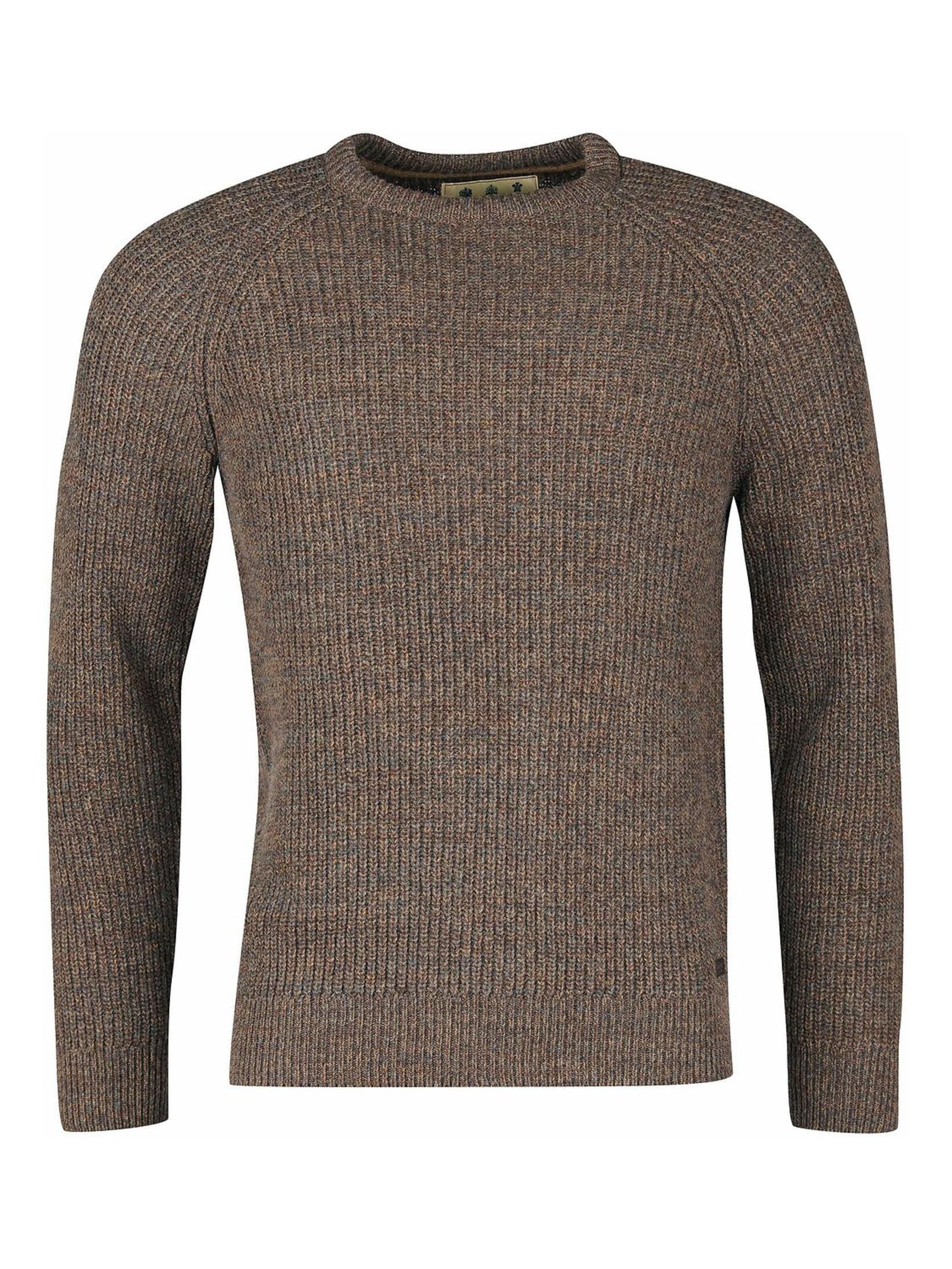 Barbour Trui in Bruin: voorkant