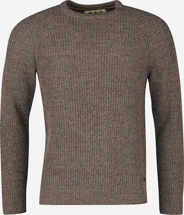 Pull-over Barbour en marron : devant