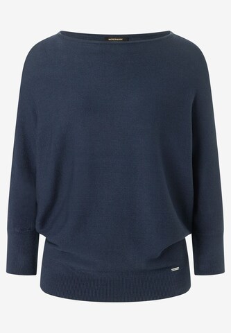 Pull-over MORE & MORE en bleu : devant