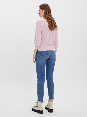 VERO MODA Pullover 'Newlex Sun' in Pink