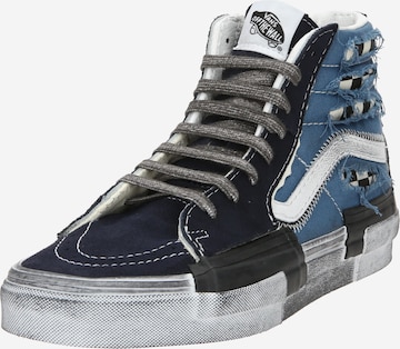 Sneaker alta 'SK-8 HI Reconstruct' di VANS in blu: frontale