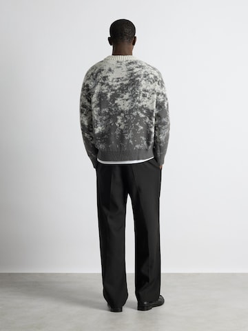 Burocs Sweater 'Pixel' in Grey