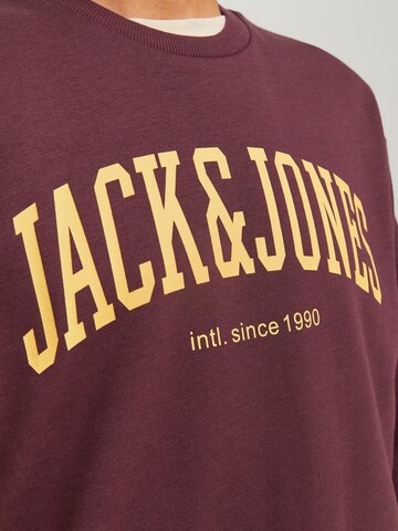 JACK & JONES Sweatshirt 'JOSH' in Rot
