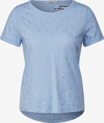 CECIL T-Shirt in Blau: predná strana